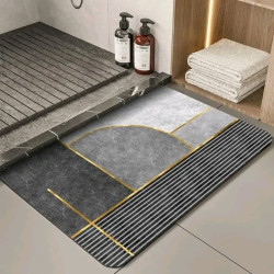 Rubber Sole Super Absorbing Non-Slip Floor Mat