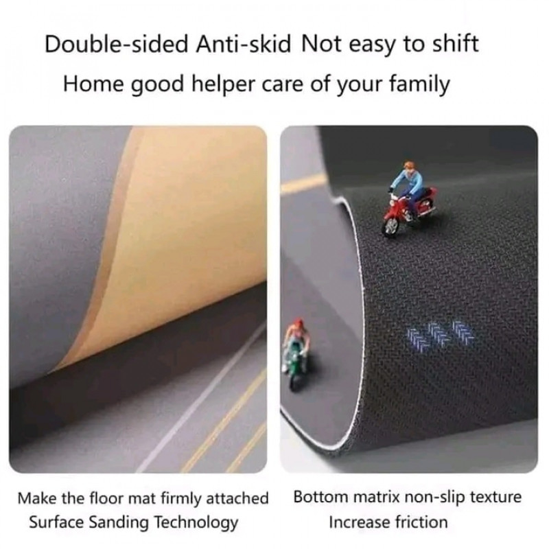 Rubber Sole Super Absorbing Non-Slip Floor Mat