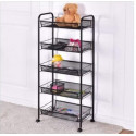 Multi-layer Movable Kitchen Rack