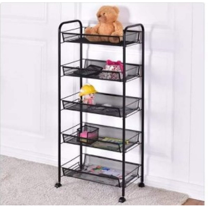 Multi-layer Movable Kitchen Rack