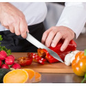 7 inch Stylish Sinbad kitchen knife, Stainless Steel Wooden Handle Kitchen Knife