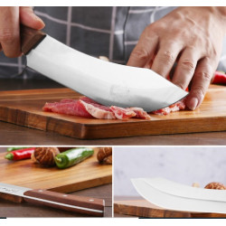 7 inch Stylish Sinbad kitchen knife, Stainless Steel Wooden Handle Kitchen Knife