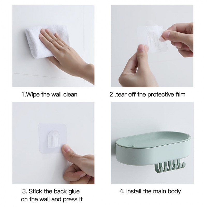 Soap Case Holder with Hook