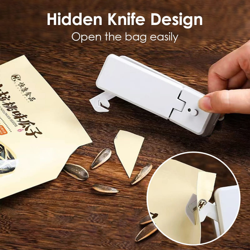 USB Rechargeable Mini Sealer Multipurpose Heat Sealer