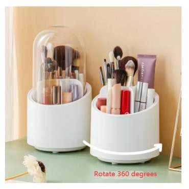 360 Degree  Rotating Makeup Brush Storage