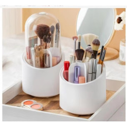 360 Degree  Rotating Makeup Brush Storage