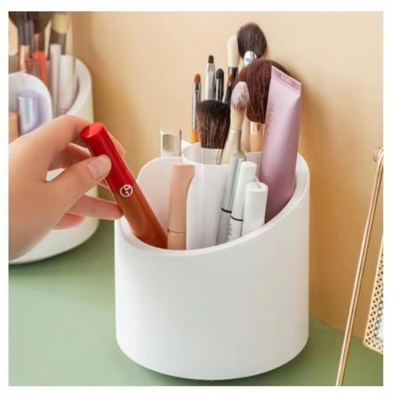 360 Degree  Rotating Makeup Brush Storage