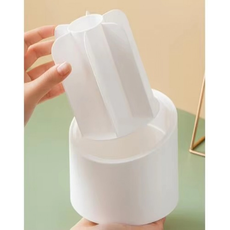 360 Degree  Rotating Makeup Brush Storage