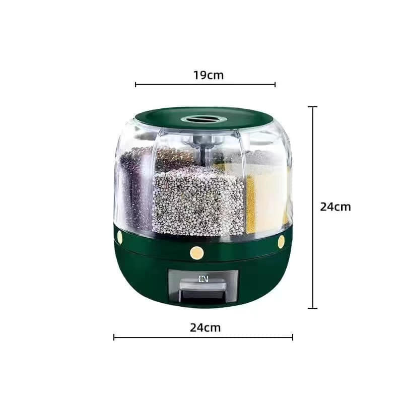 360 Degree Rotating Rice Dispenser