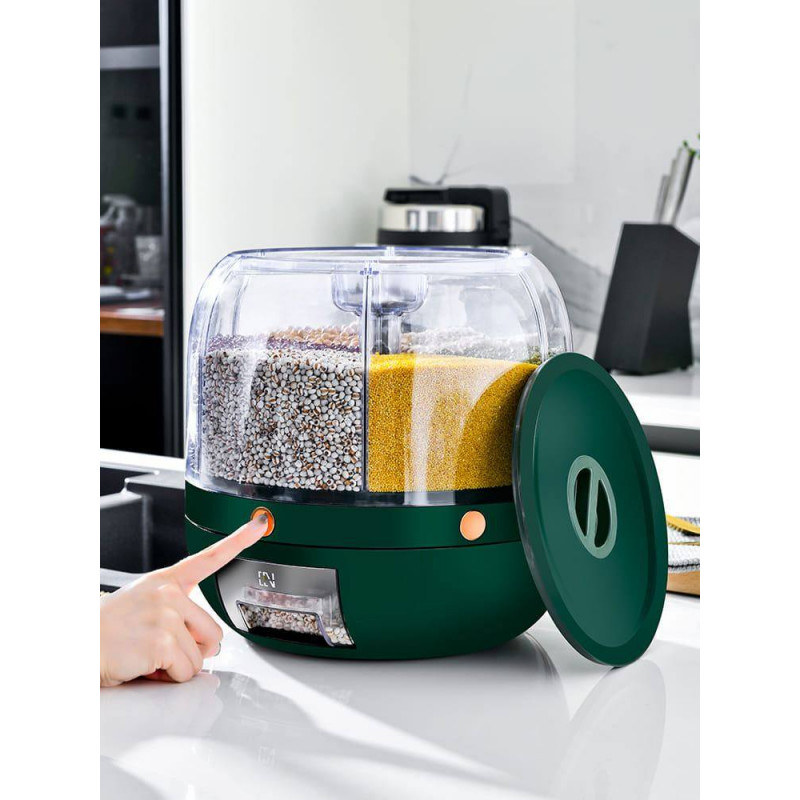 360 Degree Rotating Rice Dispenser