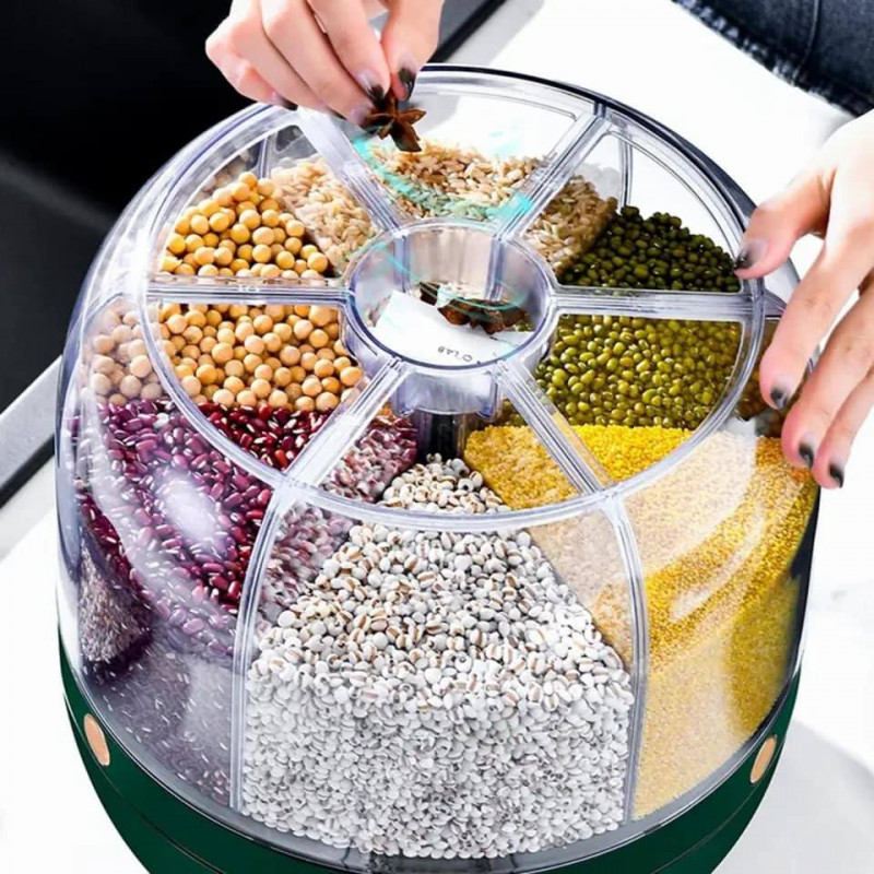 360 Degree Rotating Rice Dispenser