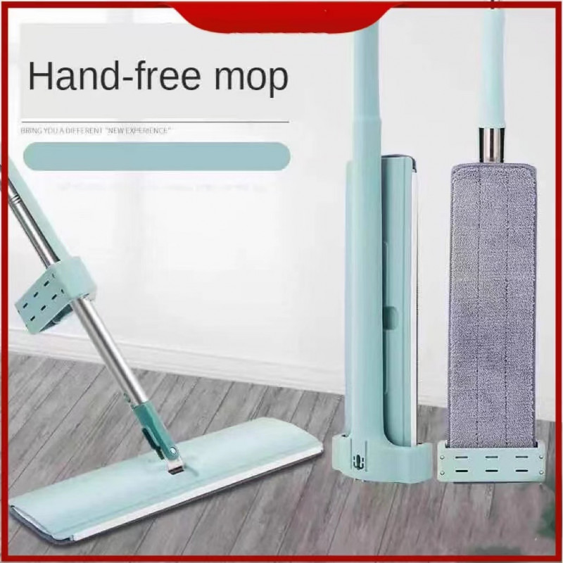 360 Rotation Flat Mop Floor Cleaning Microfiber Squeeze Mop Floor Clean Automatic Dehydration
