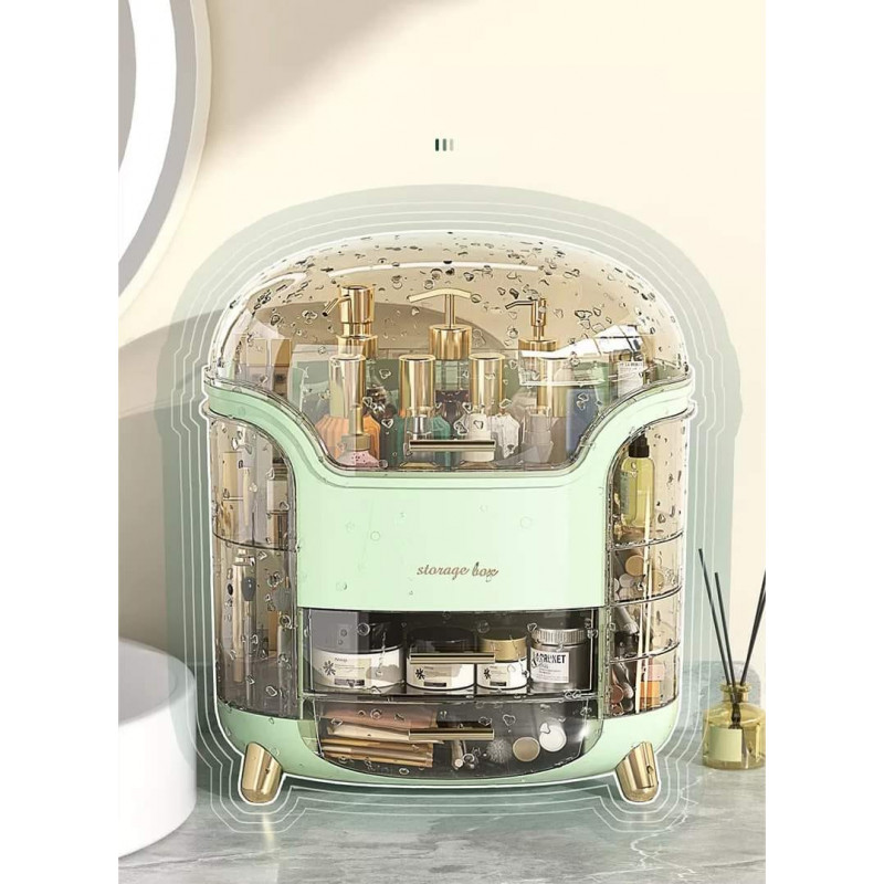 Dust & Water-Proof Large Capacity Cosmetics Storage Box