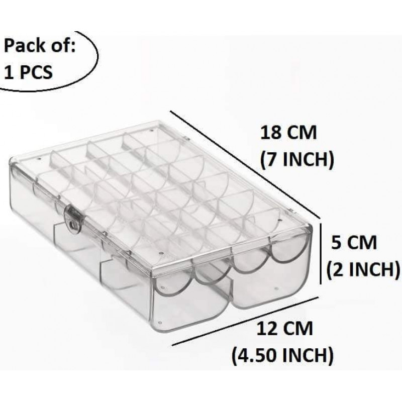 2 Layer Acrylic Jewelry Storage Box