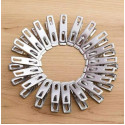 Stainless Steel Cloth Clip 20 pcs