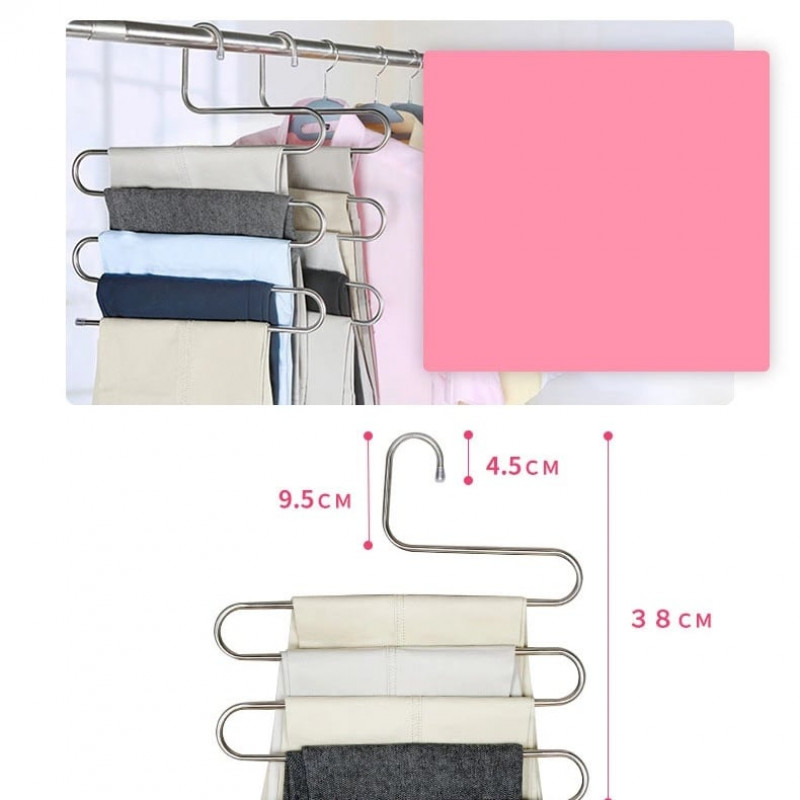 5-layers Clothes Hanger Rack