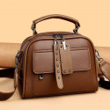 Genuine Soft Leather Handbag( চকলেট কালার)