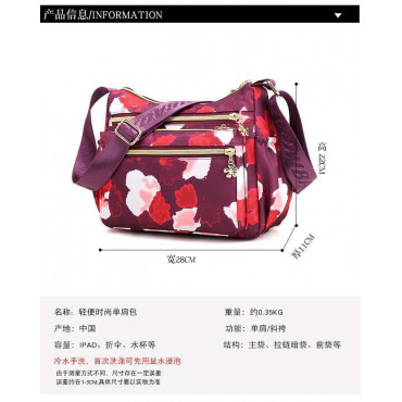 korean crossbody bag(Red)