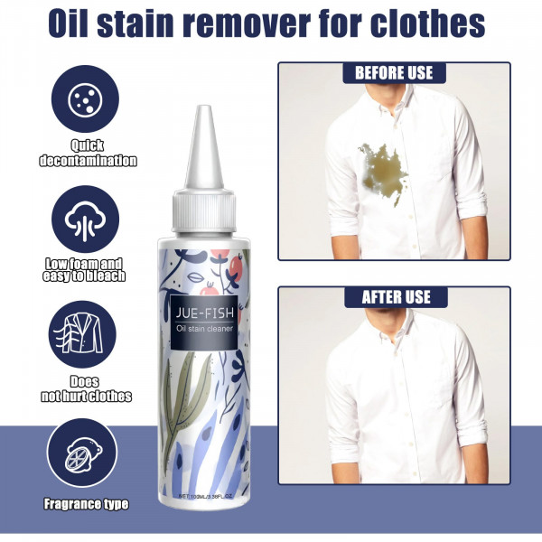 JUE-FISH OIL Stain Cleaner 