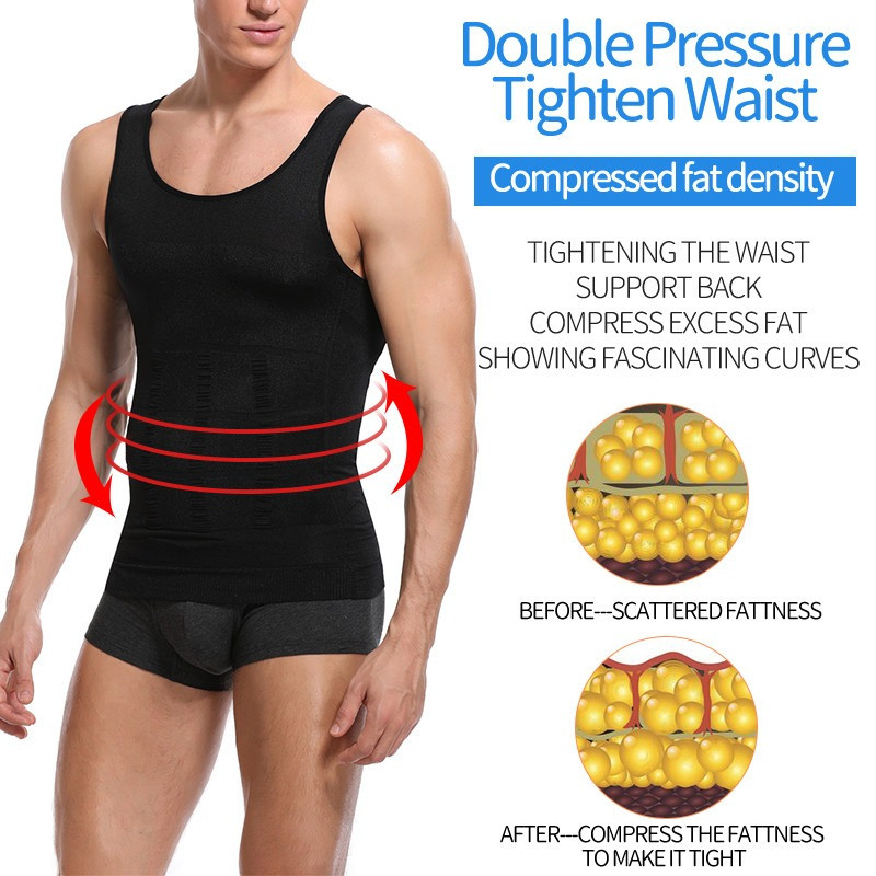 Men's Solid Compression Flexvest