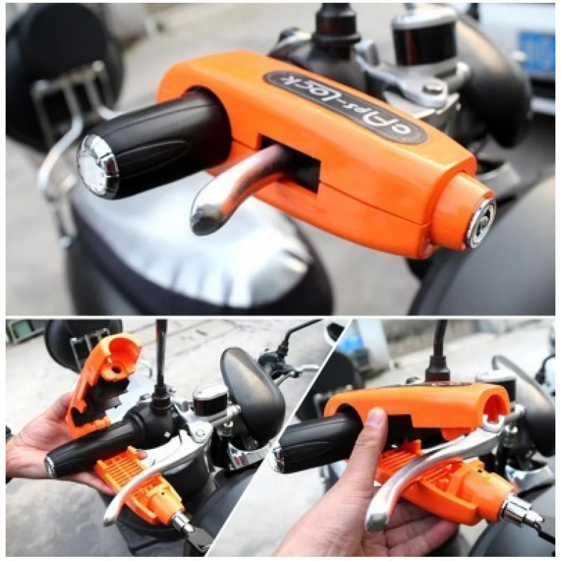 Bike Motorcycle Lock Electric Bicycle Brake Handlebar Grip Lock