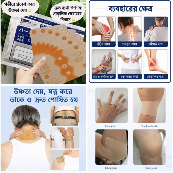 Japanese Pain Relief Patch ( ১ প্যাকেট ৭ পিস )