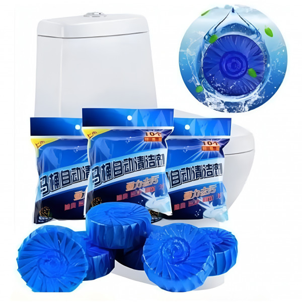 Blue Bubble Toilet cleaner ১০ পিসের ২ প্যাকেট 