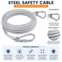 Stainless Steel Clothesline (২প্যাকেট ৩২.৮০ ফুট)