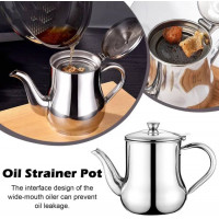 Oil pot Stainless st...