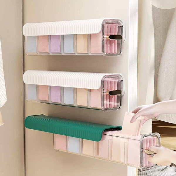  (1 Pcs) Wall Mounted Drawer Organizer (1 Pcs) Wall Mounted Drawer Organizer