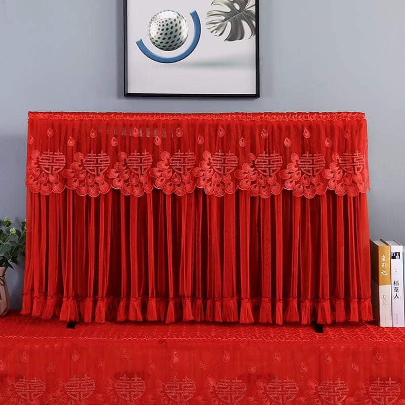 High Quality Red TV Caver