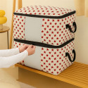 4 pcs -- Horizontal Star Printed Huge Capacity Printed Quilt Storage Bag