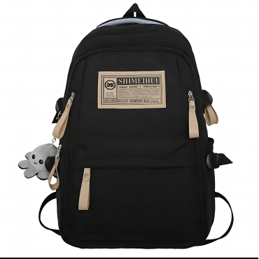 New School Bag (Black)