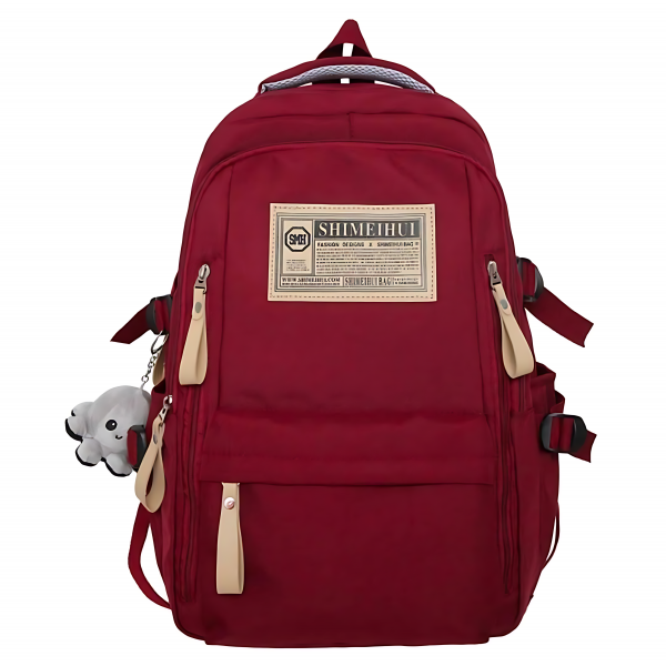New School Bag (Merun Color)