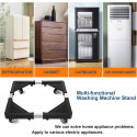Washing Machine, Refrigerator, Fridge Stand Rack – Adjustable Size for Perfect Fit