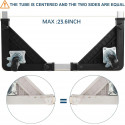 Washing Machine, Refrigerator, Fridge Stand Rack – Adjustable Size for Perfect Fit