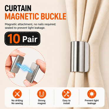 10 pcs -- Magnetic curtain clips ( FREE DELIVERY )