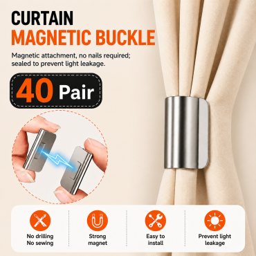 40 pcs -- Magnetic curtain clips ( FREE DELIVERY )