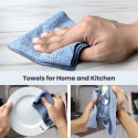 1 Roll -- Premium Microfiber Cleaning Cloth Roll ( 1 roll=20 pcs )