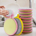 Double-Sided Cleaning Sponge (1 Set - 10 Pcs)