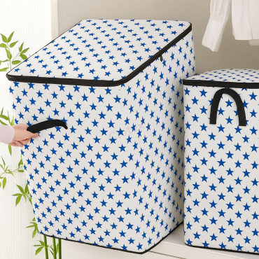 New Star Printed Quilt Storage Bag ( 3 Pcs )
