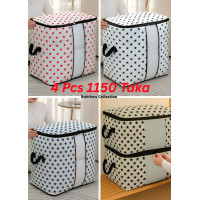 New Star Printed Quilt Storage Bag ( 4 Pcs )