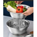 3 In 1 Vegetable Cutter with Drain Basket ( 2 Set )
