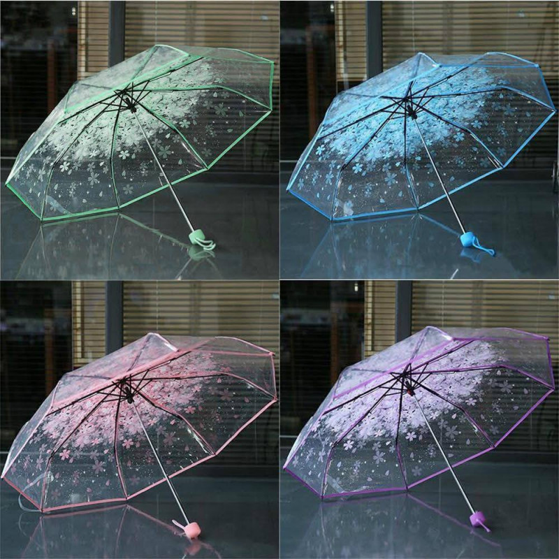 ☂️স্টাইলিশ ট্রান্সপারেন্ট ছাতা (Transparent Umbrella) ☂️