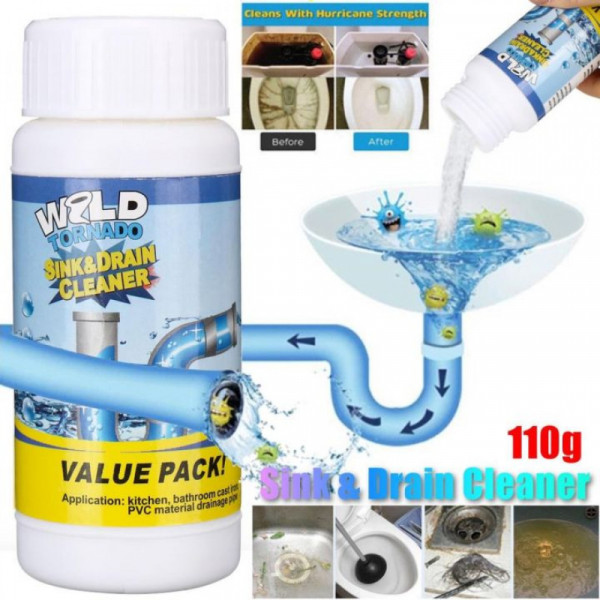 Powerful Drain Cleaner ( 1 Pcs )