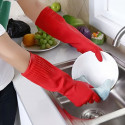 ( ২ জোড়া ৪ পিস ) Waterproof Long Hand Gloves | Rubber