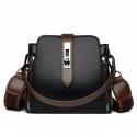 High-quality Messenger Bags For (Kangaroo 3) Women Luxury Crossbody Shoulder Bags Female (Black)