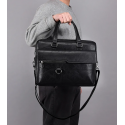Premium Quality Official / Laptop Bag ( Black color )