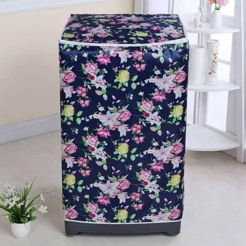 Washing Machine Cover (৬ থেকে ৮ কেজি) Blue Print