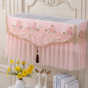 1 Ton AC Cover Floral (Pink )